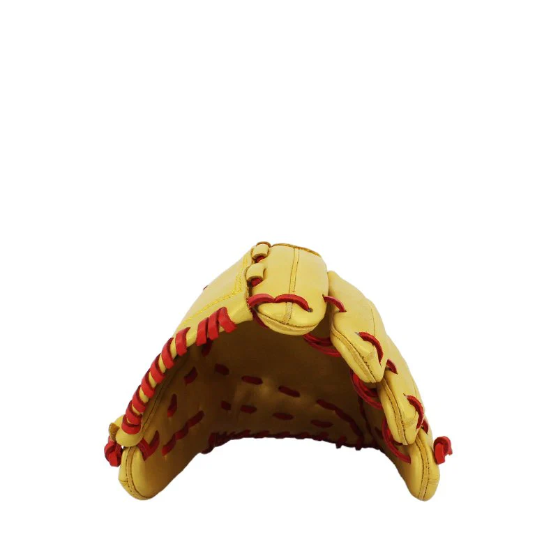 FBT Softball Gloves ถุงมือซอฟบอล Sealing 12 นิ้ว หนังแท้ Gold 74427 - Gold - One size