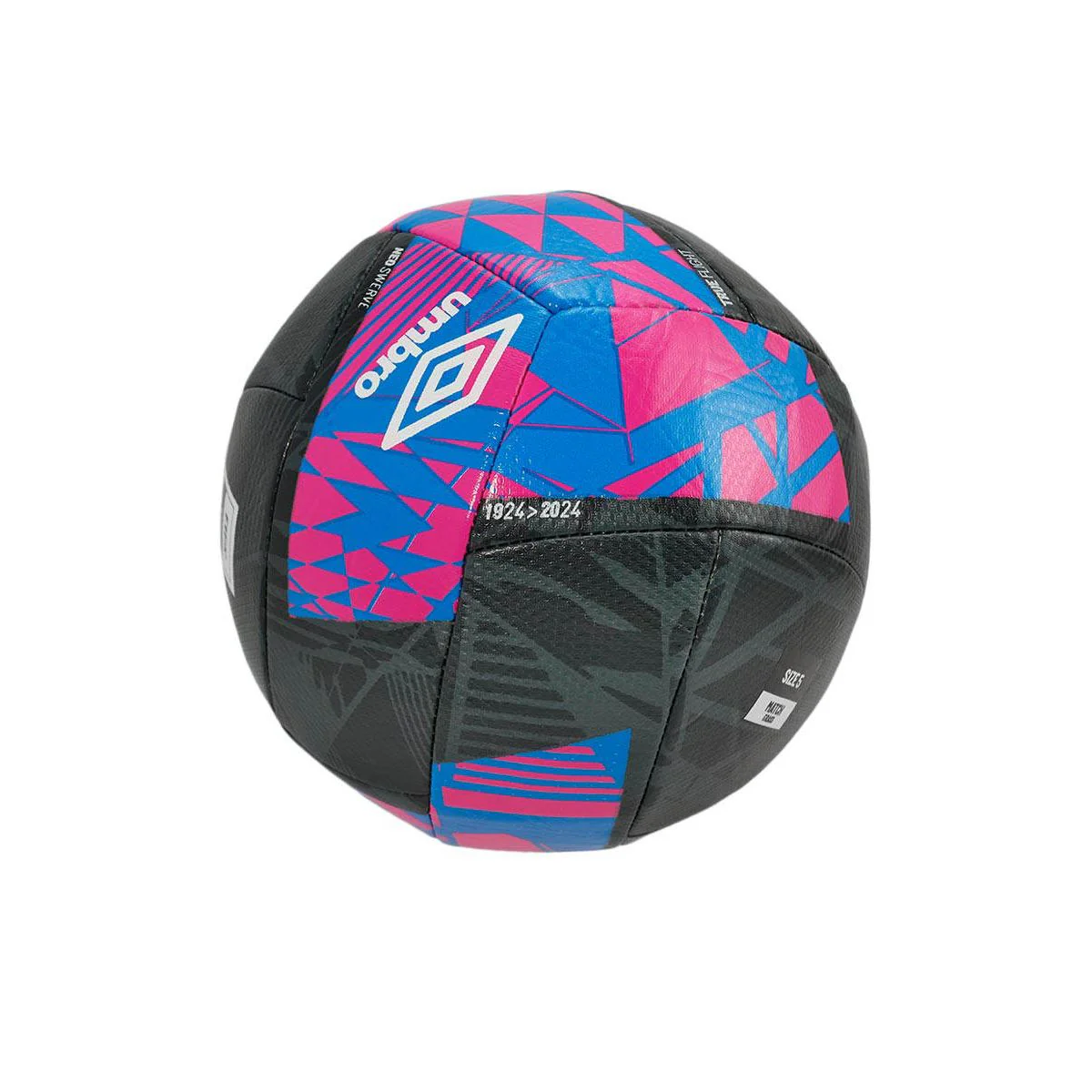 UMBRO Neo Swerve Football Ball - Black - BALL 5