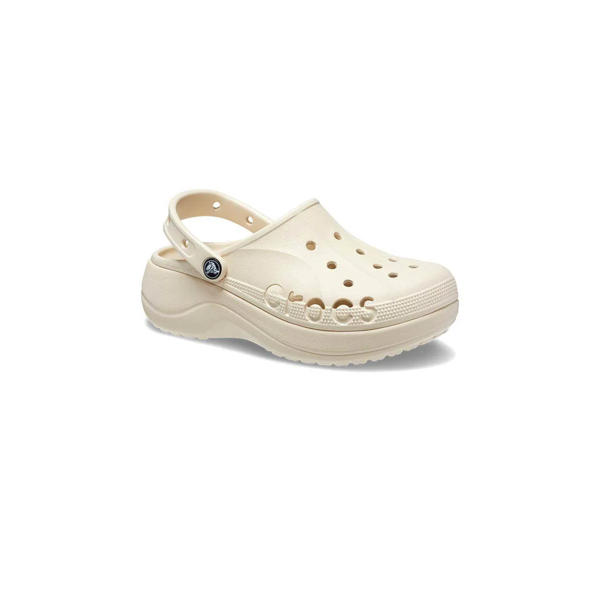 CROCS Baya Platform Clog Women's Lifestyle Shoes - Beige - US W10