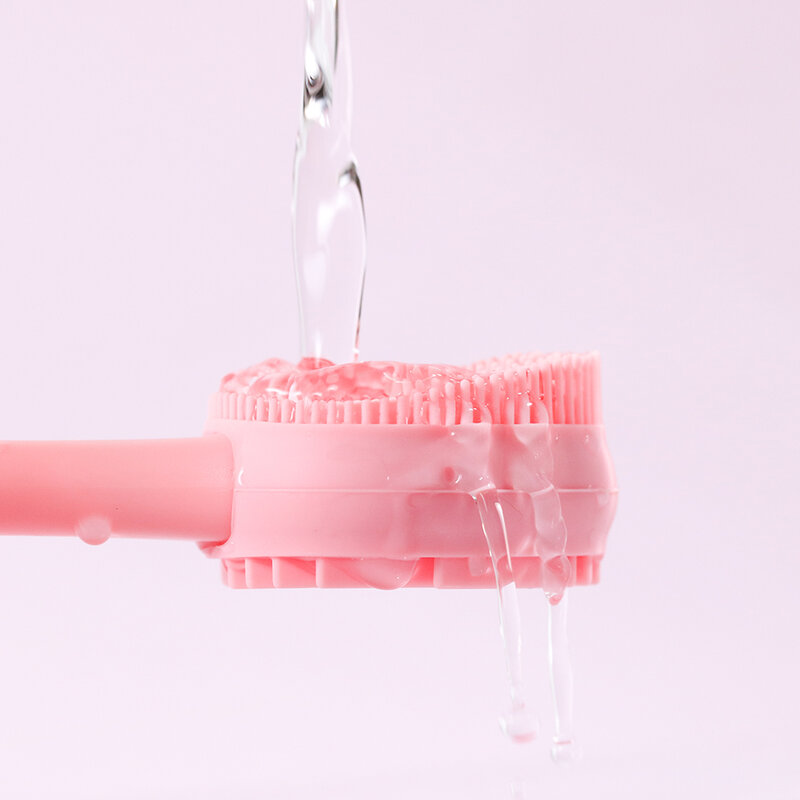 KVY Facial Cleansing Brush & Mask Applicator Fan Shape