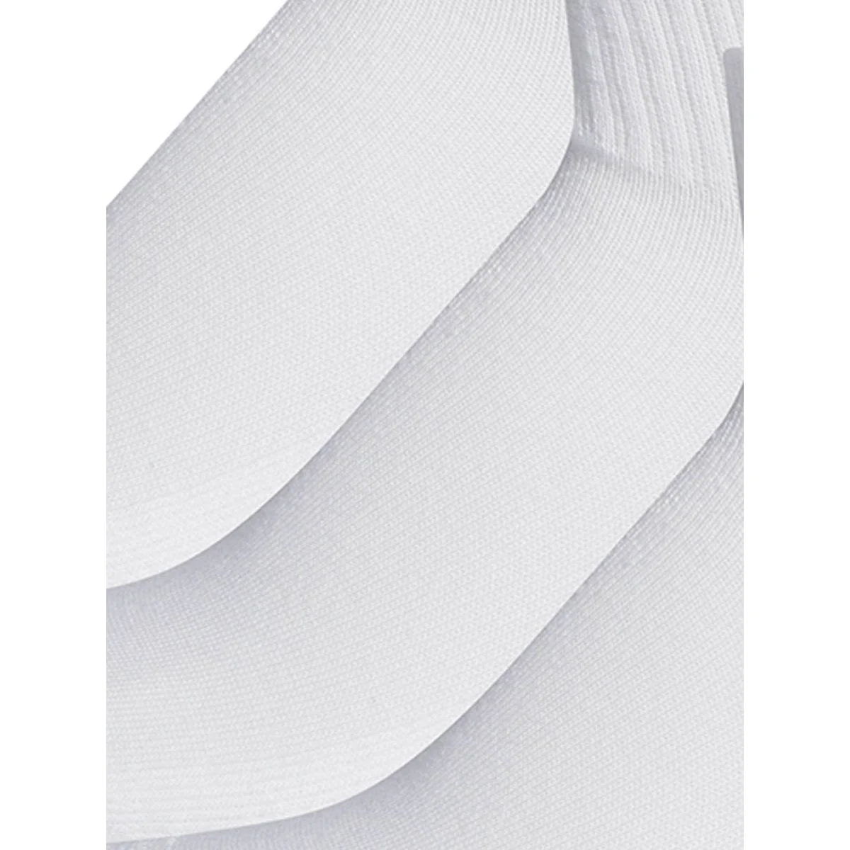 Носки унисекс Adidas Originals Mid Crew (3 Pairs) — цвет белый, размер L (американский размер)