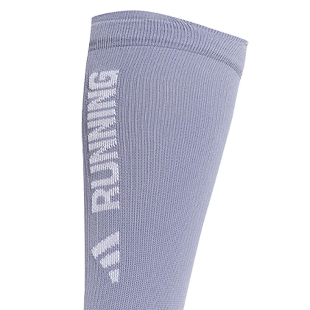 Носки унисекс Adidas Runxgraphic Running — цвет фиолетовый, размер L (американский размер)