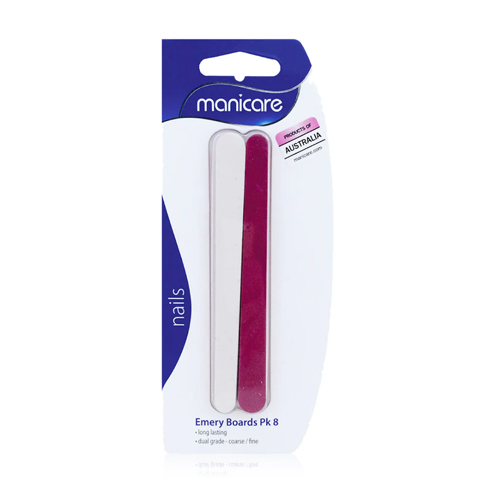 Manicare Emery Boards 120mm [8pcs/pack]