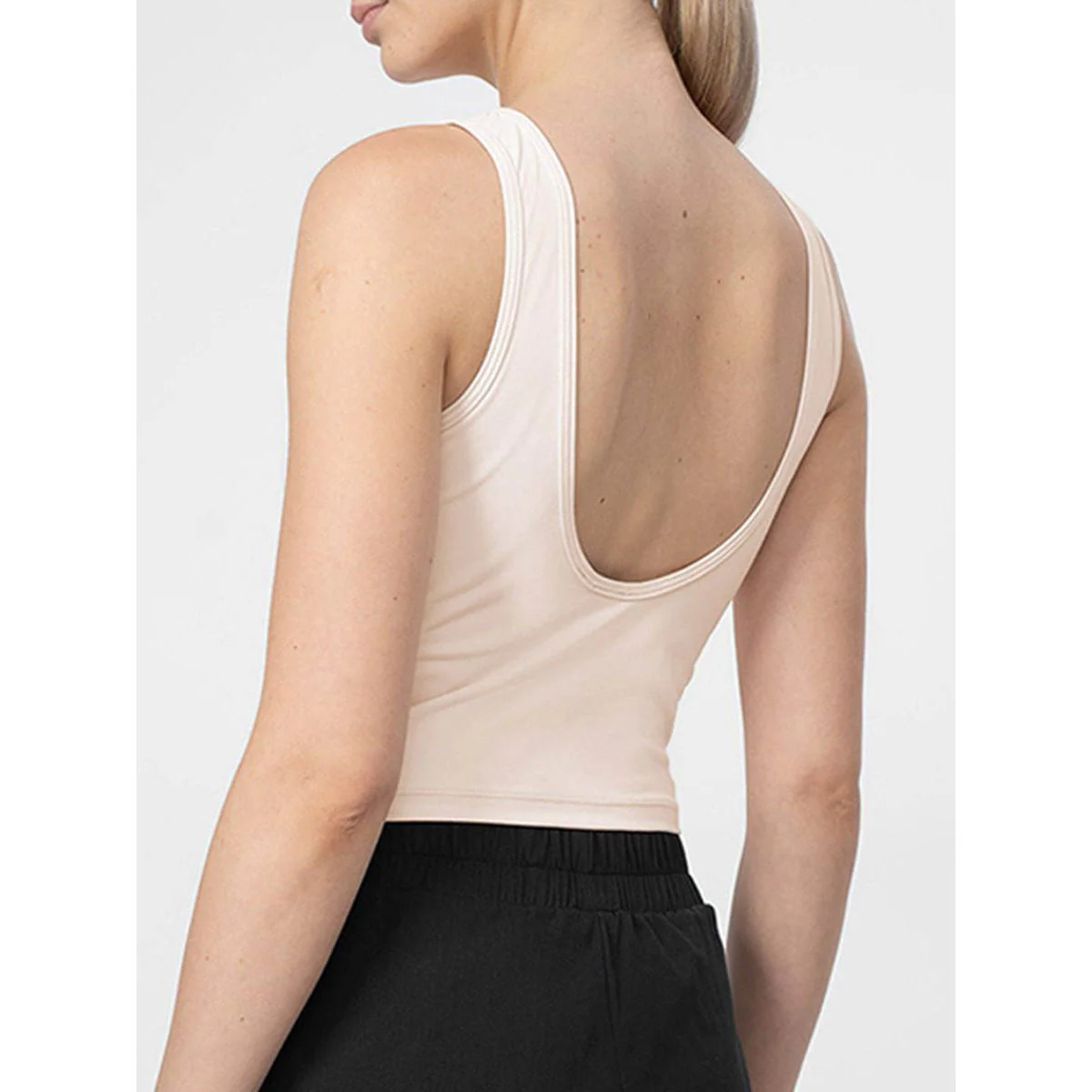 4F F716 Women's tank - Pink - L