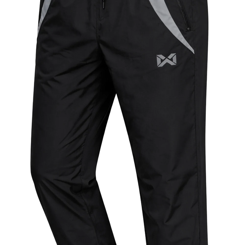 WARRIX Windbreaker Unisex Lifestyle Pants - Black - 2L