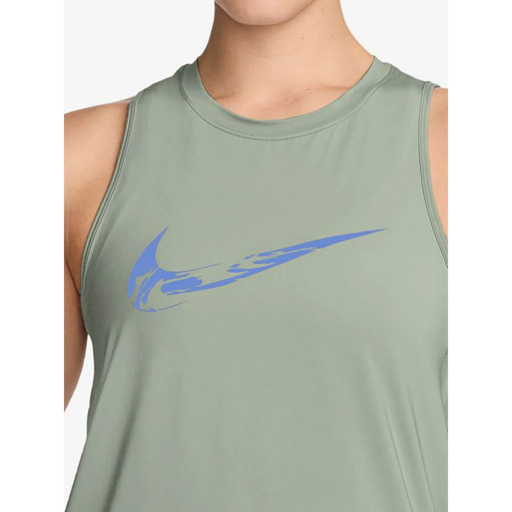 NIKE One Dri-FIT Graphic Women's Running Tank - Green - L (ASIAN SIZE)