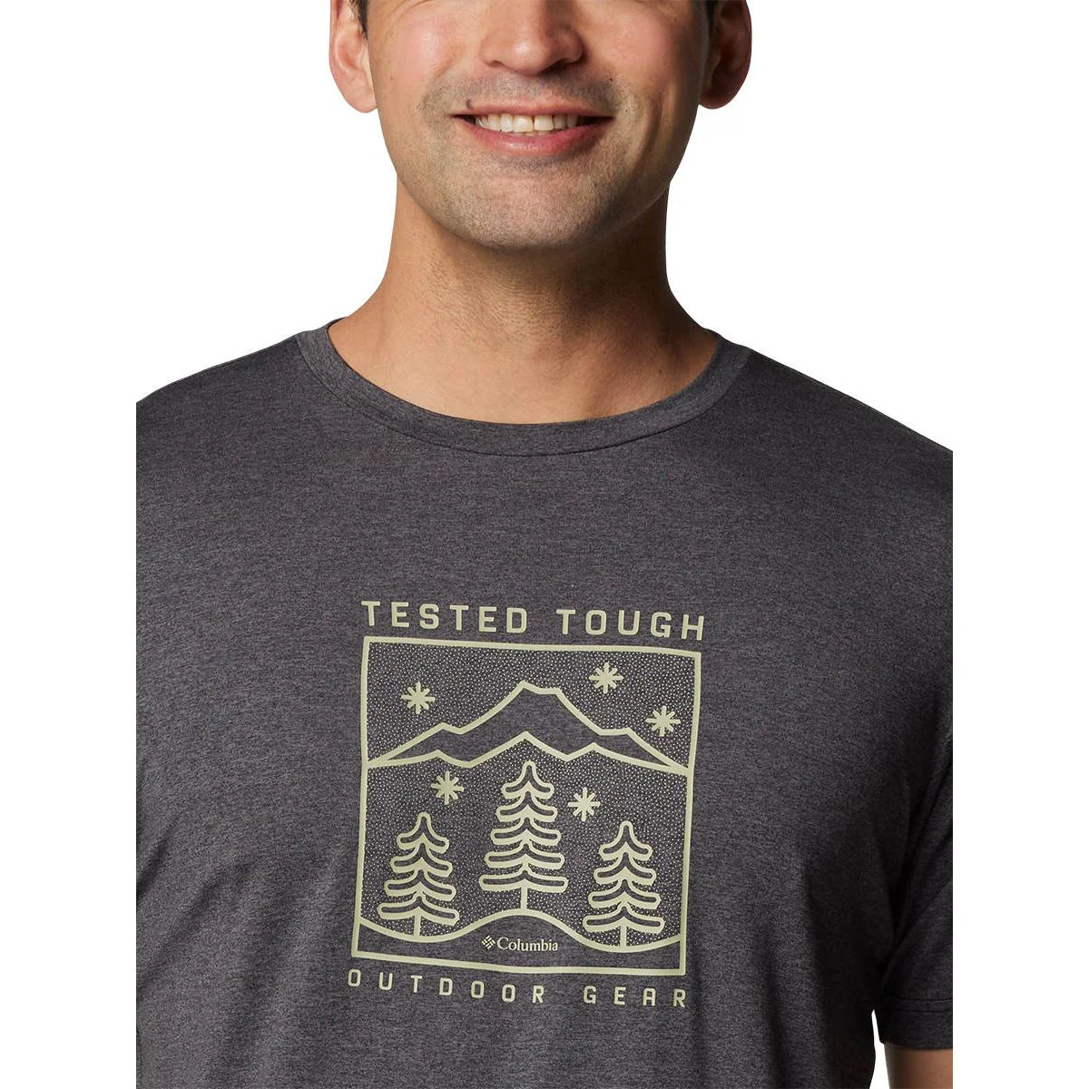 COLUMBIA Kwick Hike™ Technical Men's T-Shirt - Black - 2XL (US SIZE)