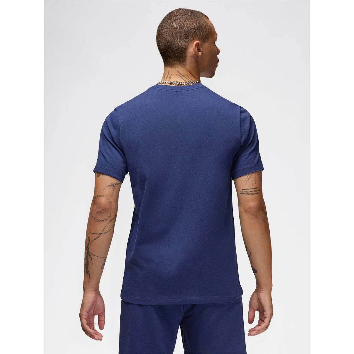 Мужская футболка Nike Jordan Air Basketball — цвет синий, размер 2XL (американский размер)