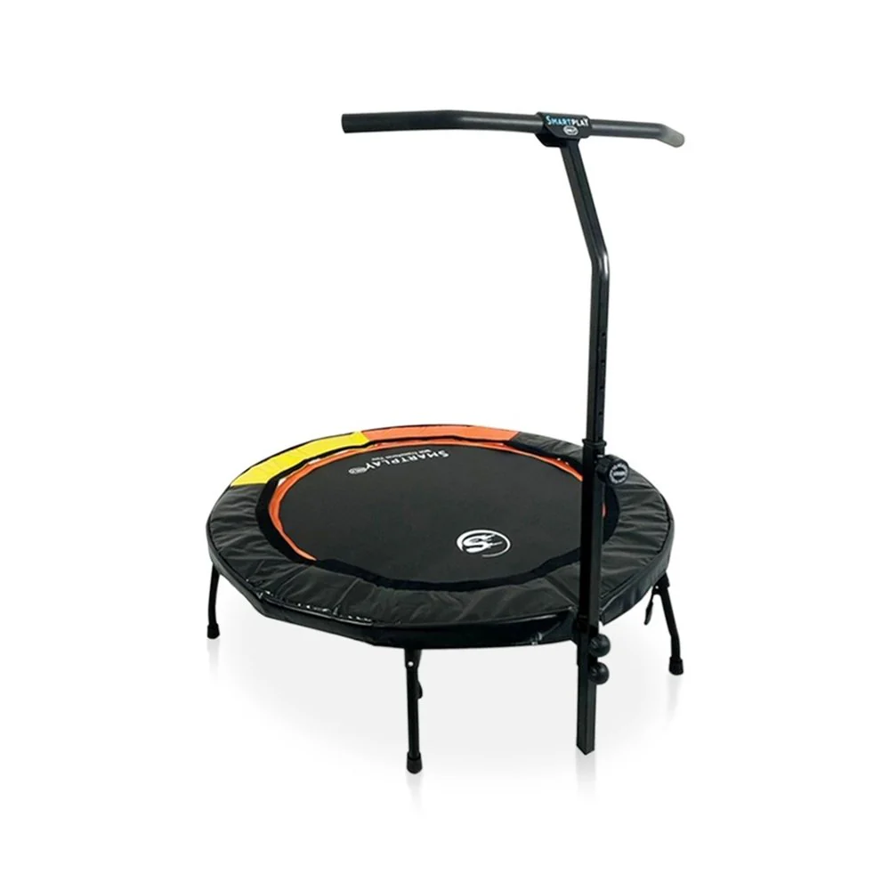 Smartplayonly แทรมโพลีนที่กระโดด รุ่นซุปเปอร์เบาซ์โปร พับเก็บขาได้ ขนาด 55 นิ้ว สีดำ - Black - One Size