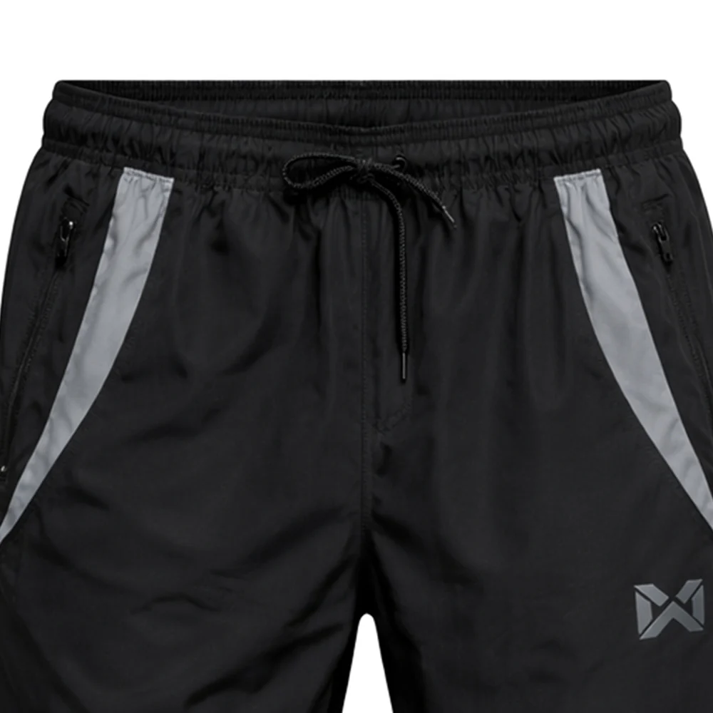 WARRIX Windbreaker Unisex Lifestyle Pants - Black - 2L