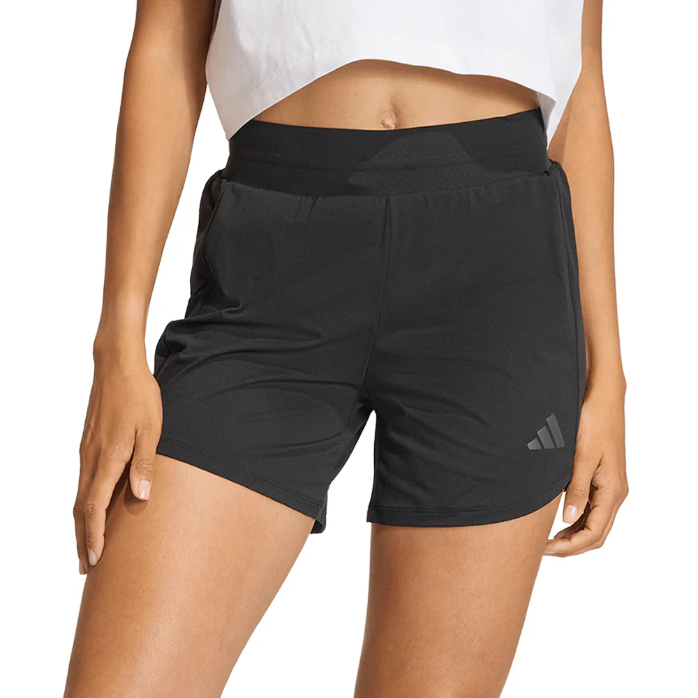 Женские тренировочные шорты Adidas Pacer 3D Cooling Workout — цвет черный, размер 2XL (азиатский размер)