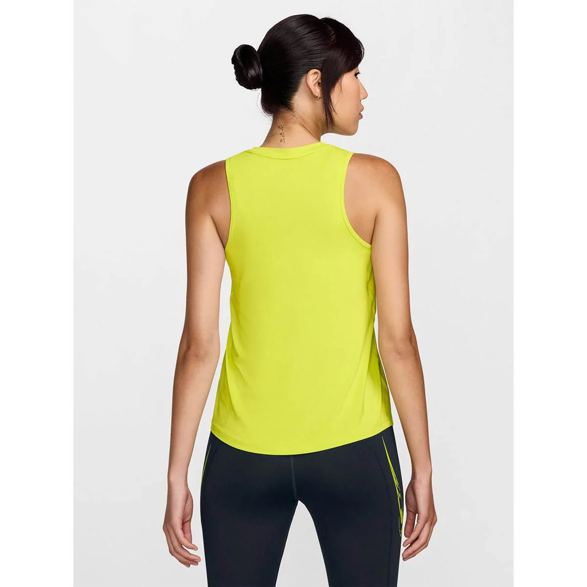 Nike One Women's Running Tank — цвет зеленый, размер L (американский размер)