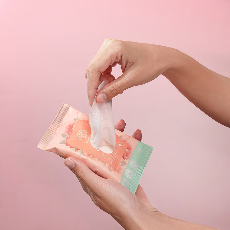 Camellia Lady Wipes [10 Sheets x 2pcs] — 2pcs