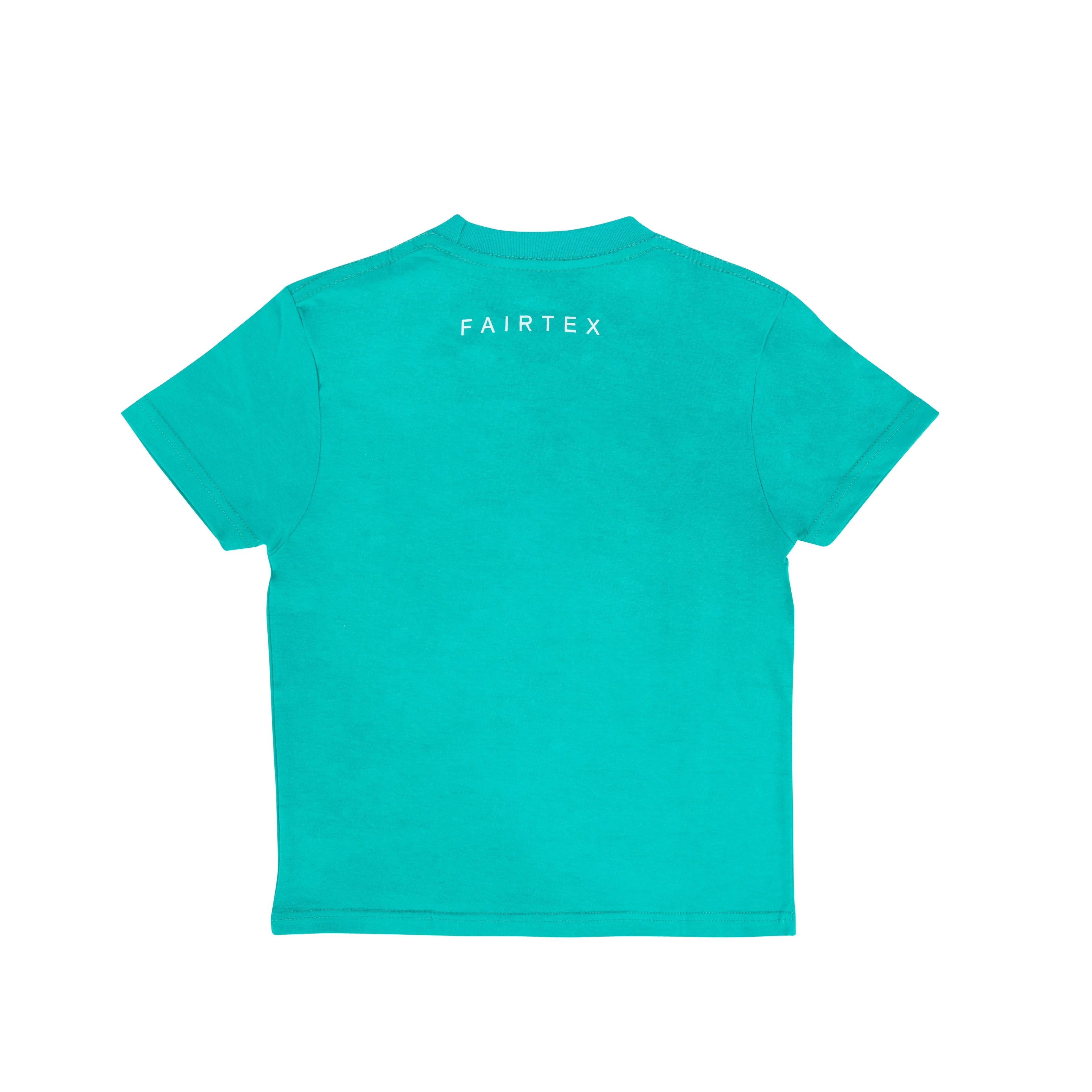 Fairtex Kids T-Shirts - TSTK12 - Light Green - Green - 10-12 yrs