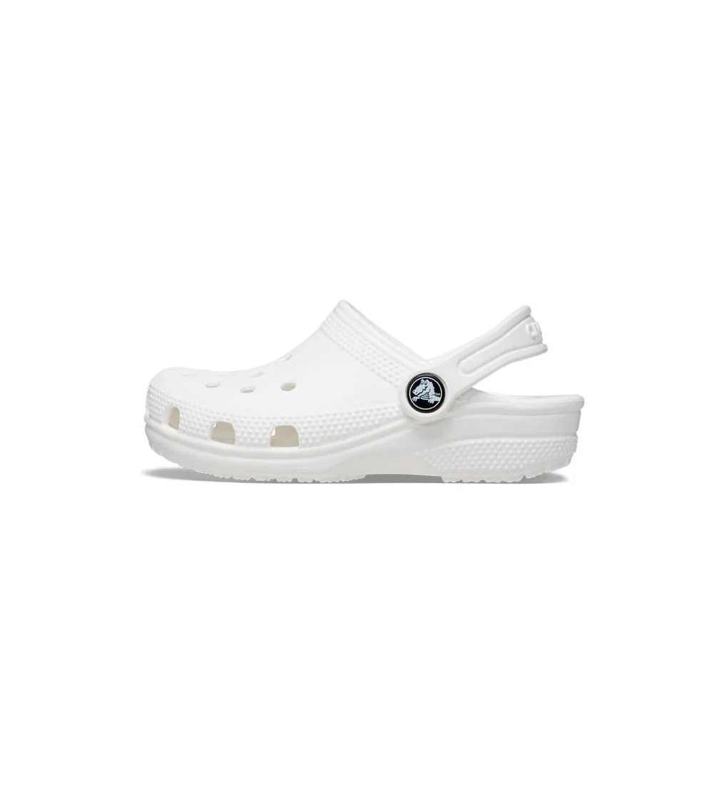 Детские сабо Crocs Classic Clog — цвет белый, Us C10