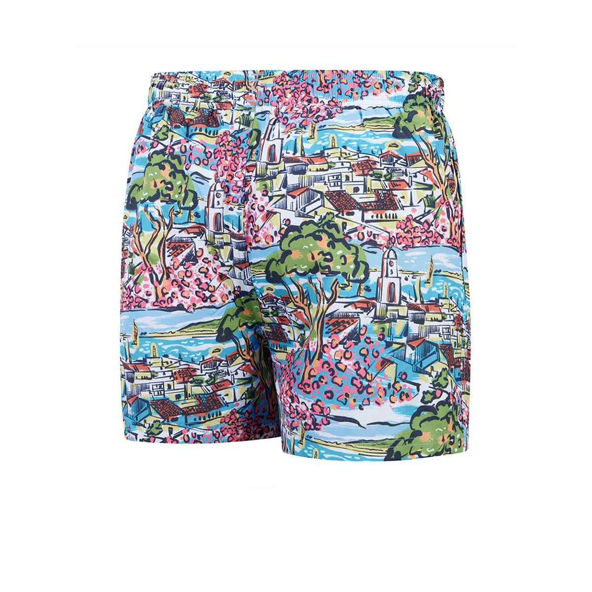 Мужские шорты Speedo Digital Printed Leisure 14" Water — цвет мультиколор, размер 2XL (UK SIZE)