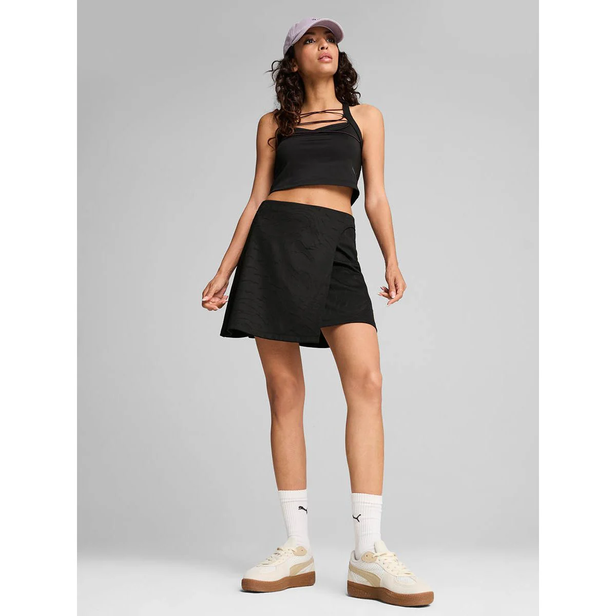 PUMA Dare To Crop Top Women's Tank - Black - L (UK SIZE)