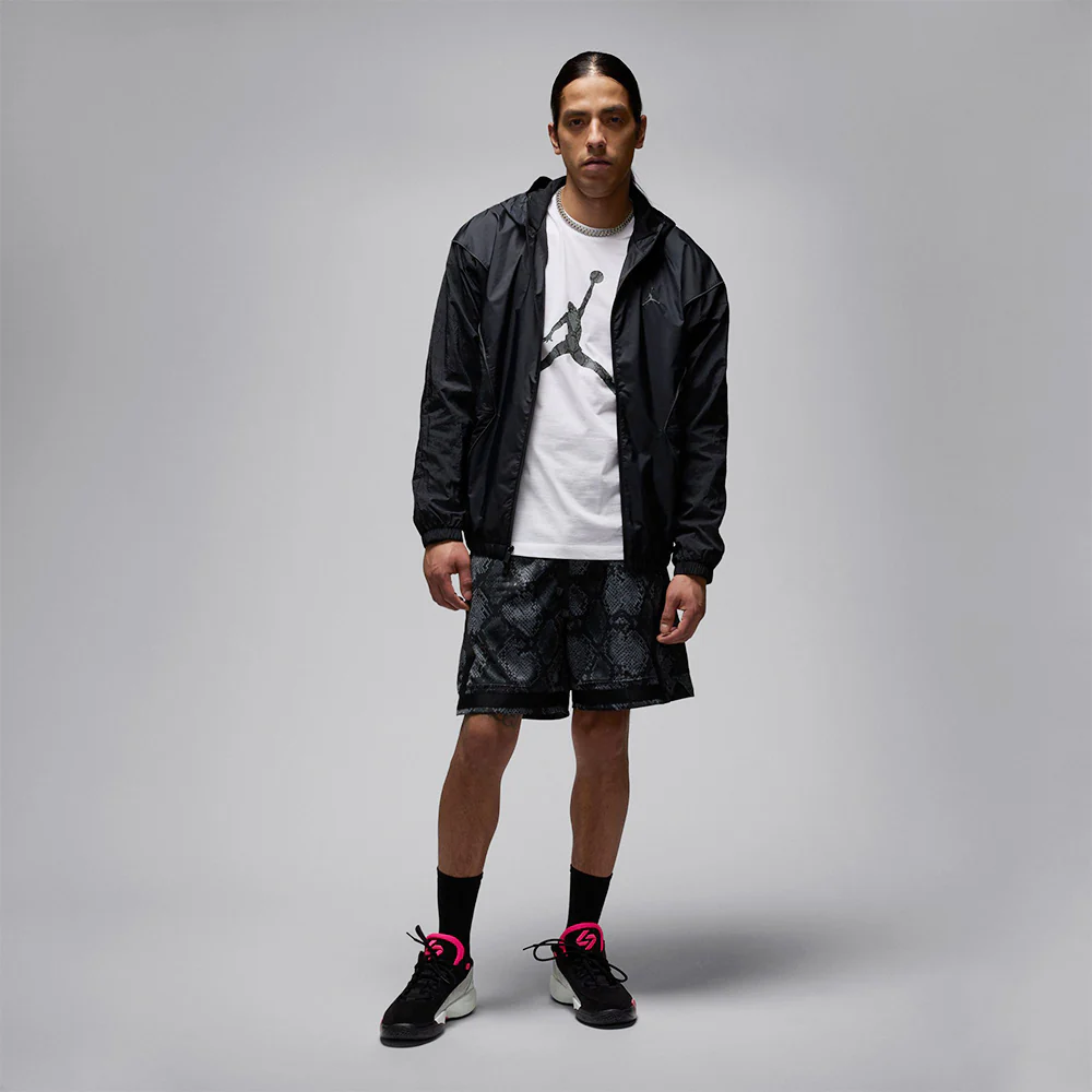 Мужская футболка Nike Jordan Sport Dri-FIT Basketball — цвет белый, размер L (американский размер)