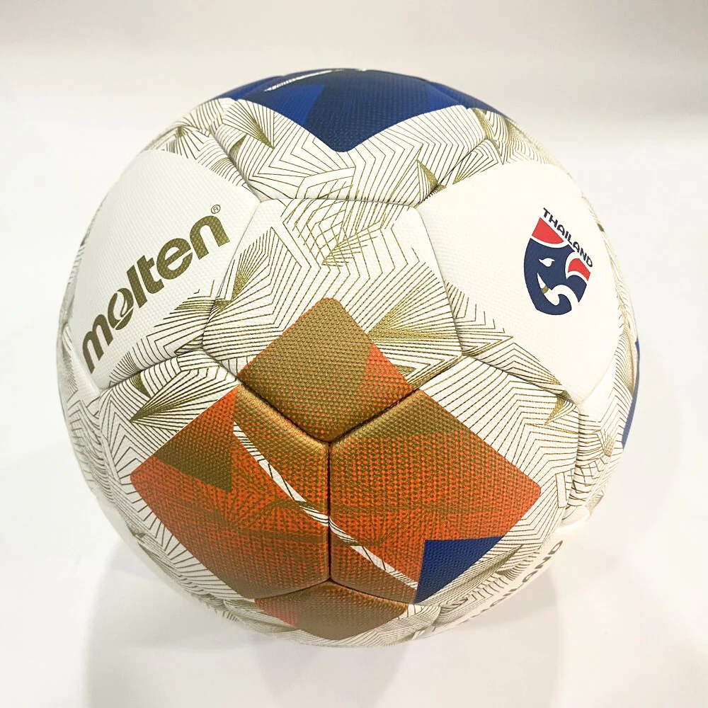 MOLTEN ฟุตบอล F5N5000-TH ลูกบอล หนัง PU ชนิดพิเศษ เบอร์5 รุ่นแข่งขัน คิงส์คัพ - Multi color - Football size 5