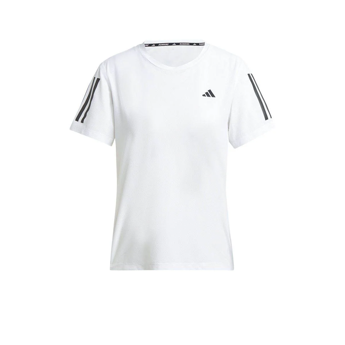 Женская беговая футболка Adidas Own the Run — цвет белый, размер 2XL (азиатский размер)