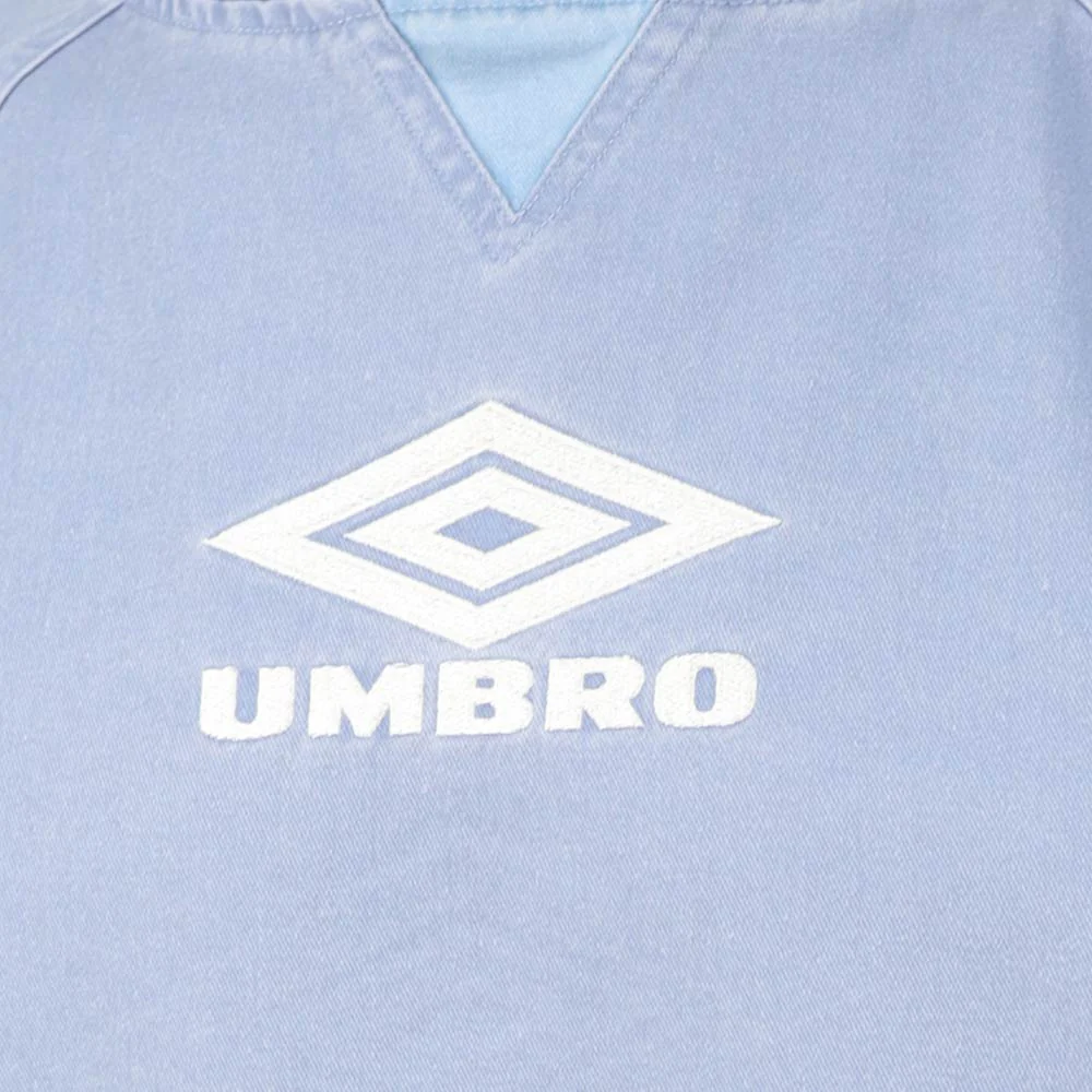 UMBRO Iconic Drill Men's Sweatshirt - Blue - 2XL (US SIZE)
