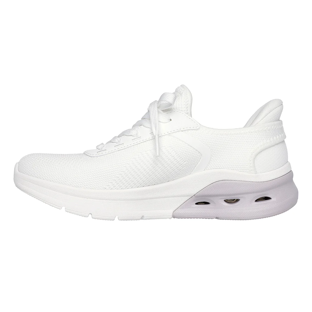 SKECHERS Hands Free Slip-ins®: BOBS Sport™ Arc Waves 2.0 - Now It Women's Lifestyle Shoes - White - US 10