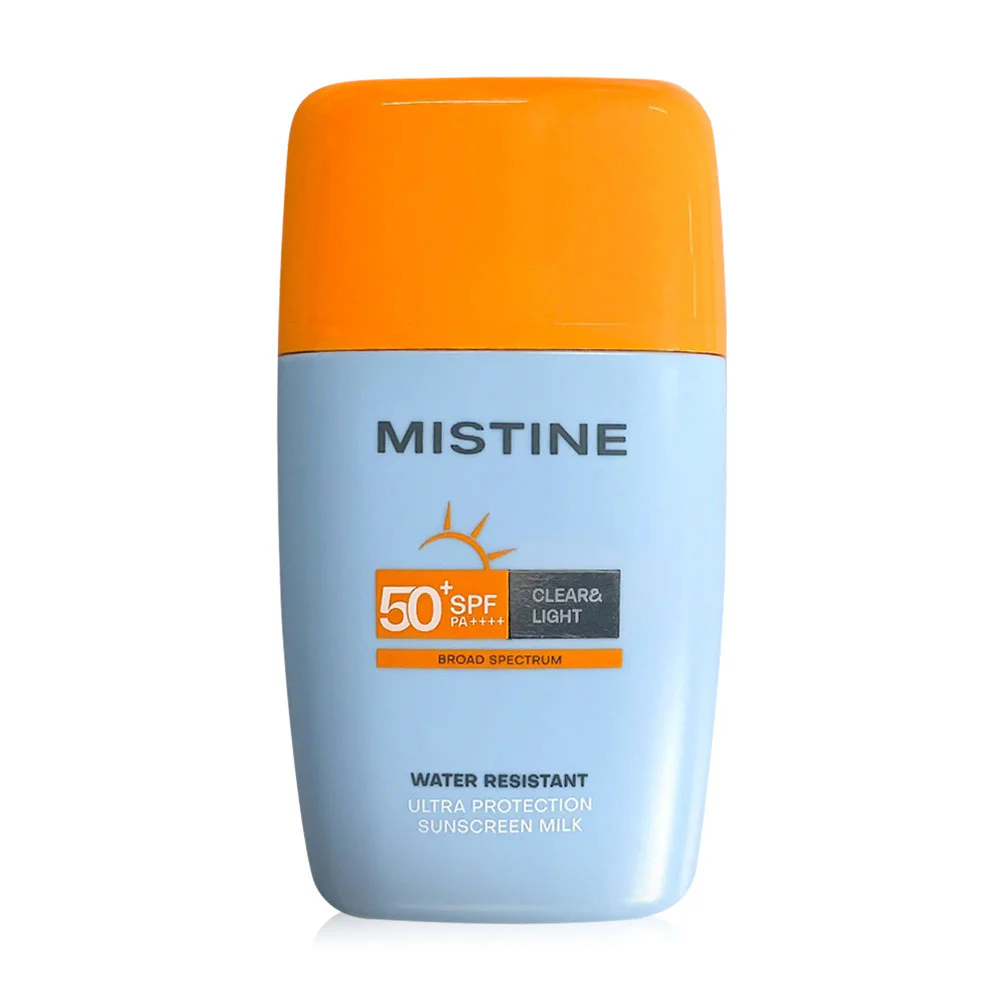 MISTINE Aqua Base Ultra Protection Clear & Light Sunscreen Milk SPF50+ PA++++ 40ml