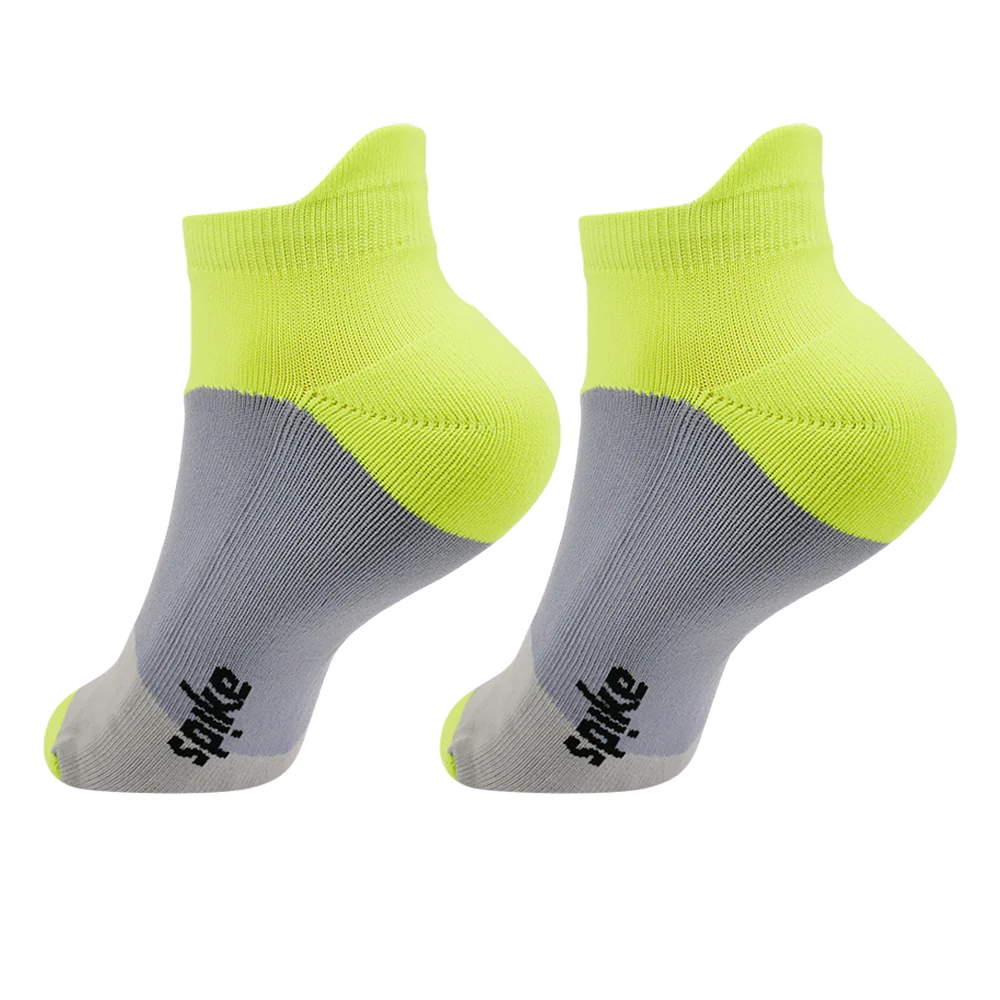 SPIKE Ankle Jazzy Unisex Running Socks - Green - ONE SIZE