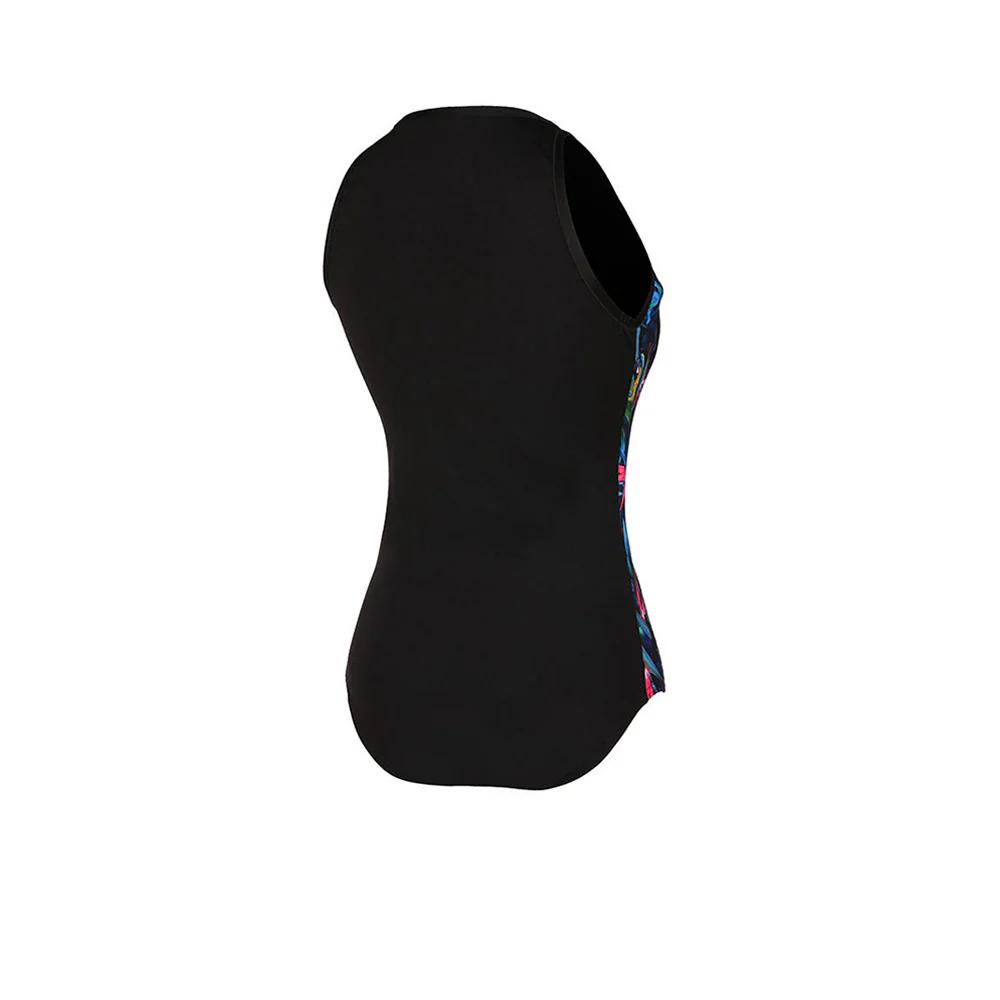 SPEEDO Panel Hydrasuit Women's Swimsuit - Black - 32 INCHES