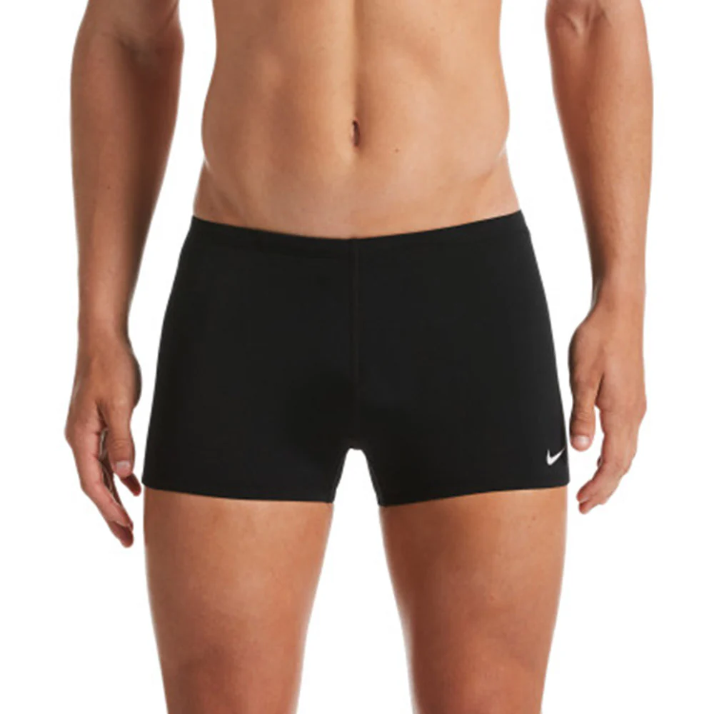 NIKE Square Leg Jammer Men's Swim Shorts - Black - 28 INCHES