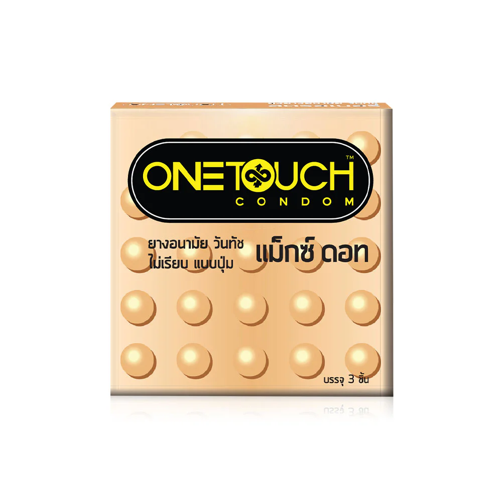 Onetouch Condom Max Dot 52mm [3pcs]