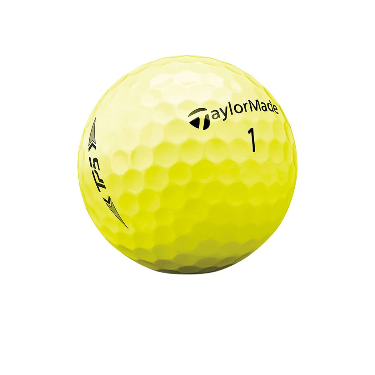 TAYLORMADE TM21 TP5 Golf Balls (12 Balls Pack) - Yellow - ONE SIZE