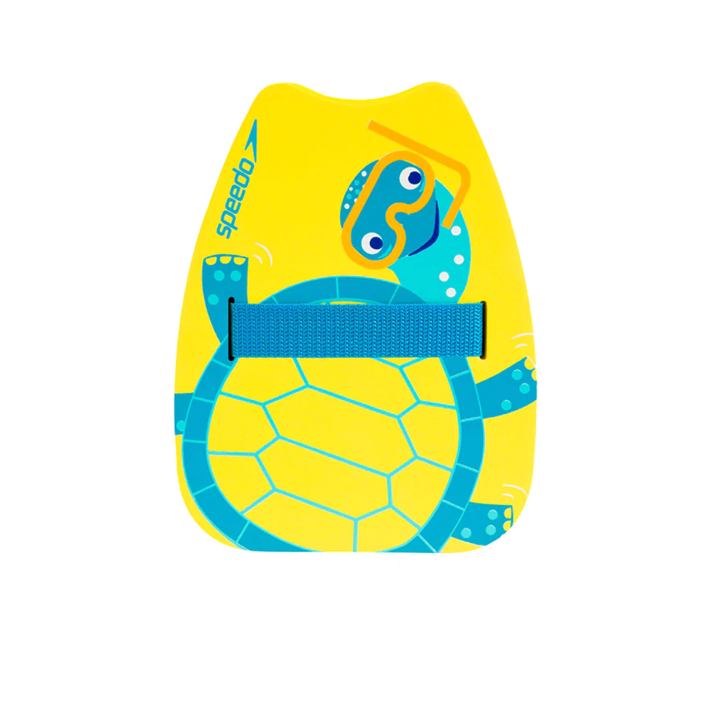 SPEEDO Turtle Back Float Kids Kickboard - Yellow - ONE SIZE