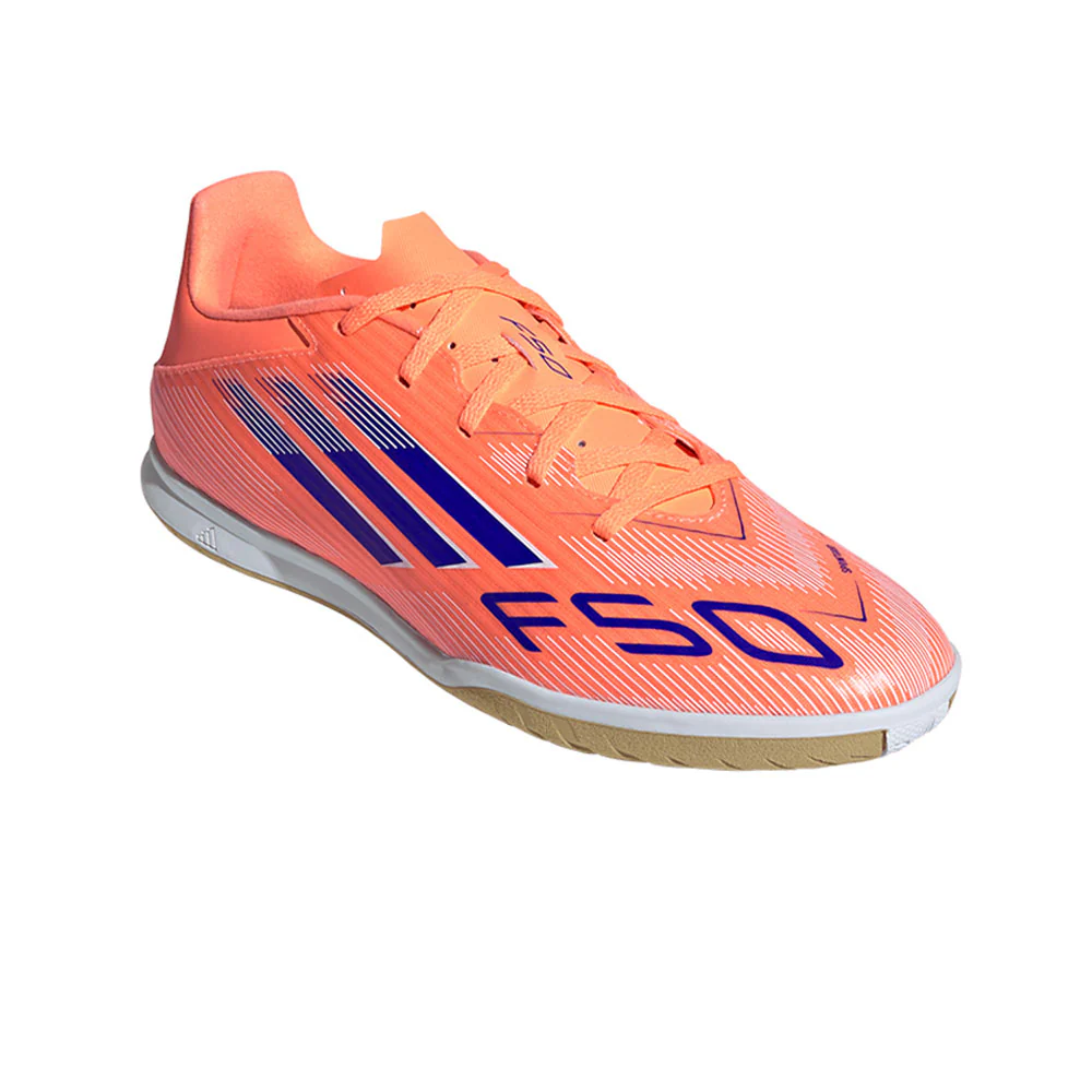 ADIDAS F50 Club Men's Futsal Shoes - Orange - UK 10