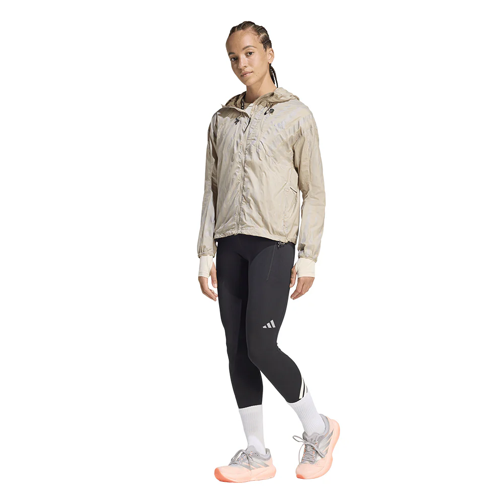 ADIDAS Adi365 Running Essentials Long Sleeve Women's Running T-Shirt - Beige - 2XL (ASIAN SIZE)
