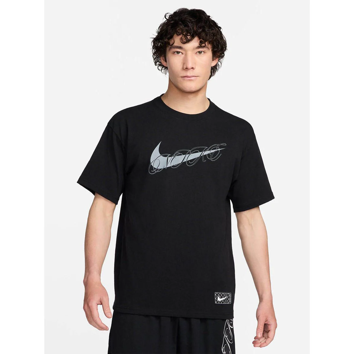 NIKE Max90 Men's Basketball T-Shirt - Black - 2XL (ASIAN SIZE)
