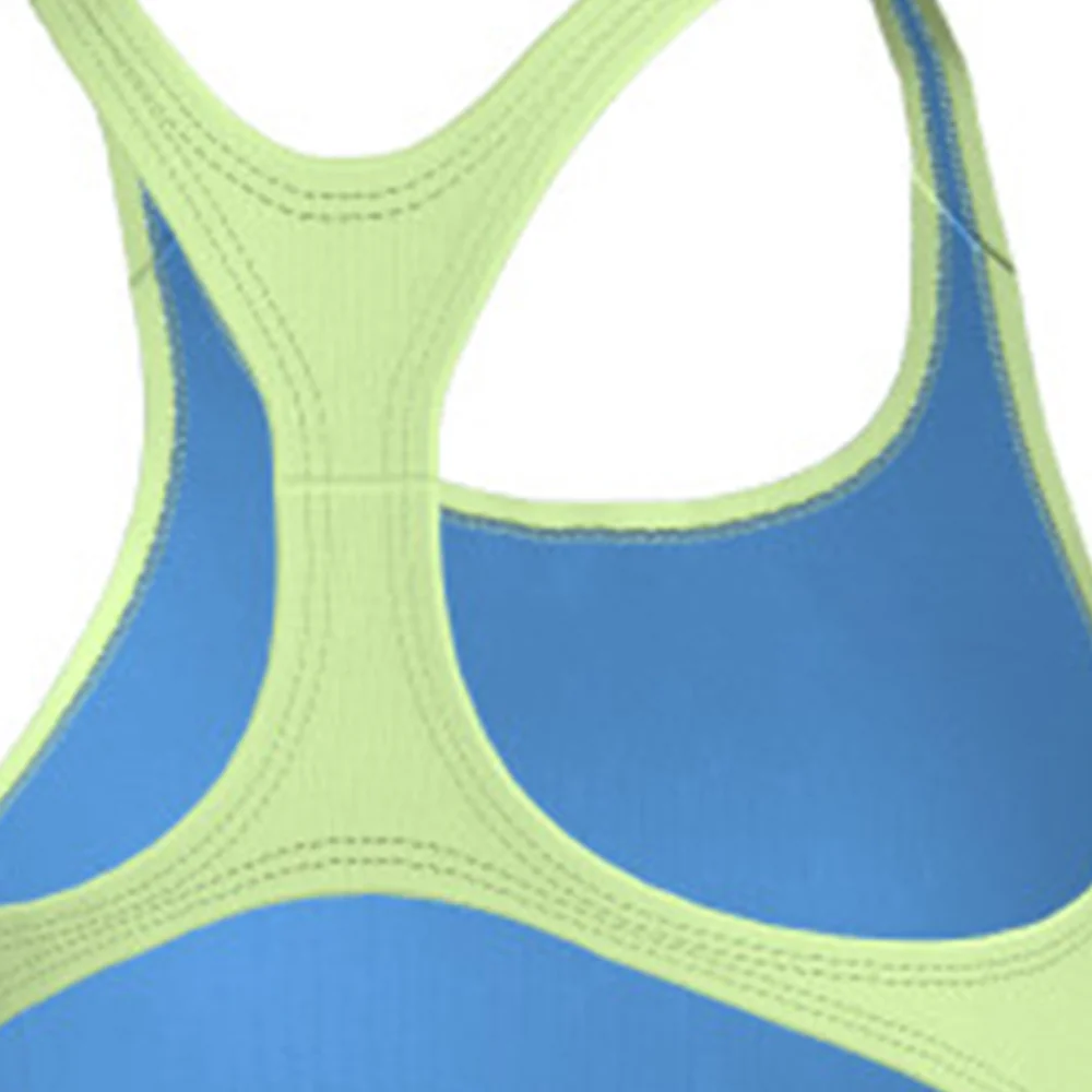 Купальник для девочек Nike Essential Racerback One Piece — цвет зеленый, размер L (американский размер)