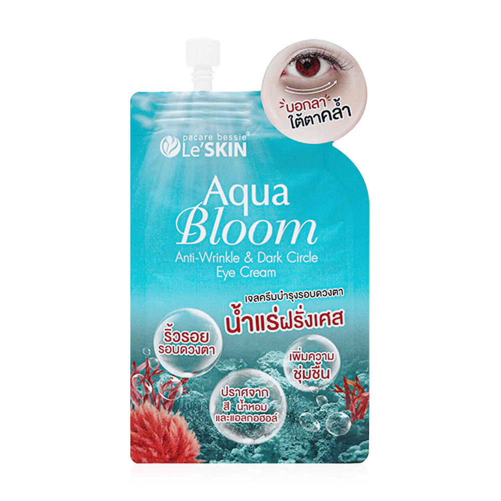 Le'SKIN Aqua Bloom Anti-Wrinkle & Dark Circle Eye Cream 8ml