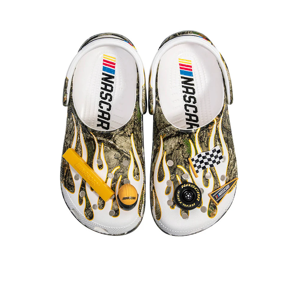 CROCS Nascar Realtree Classic Clog Unisex Lifestyle Shoes - Multi Color - US M10/W12