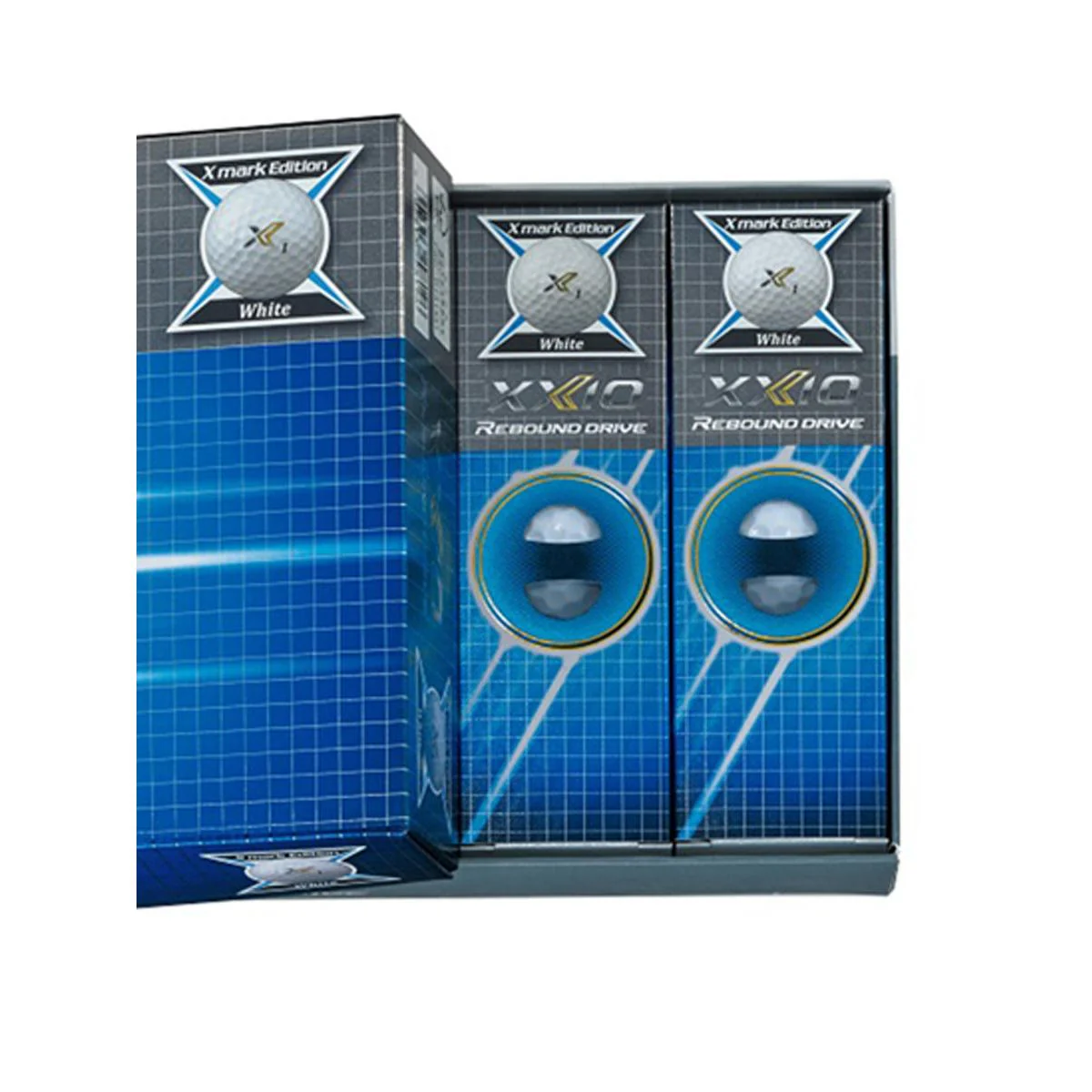 XXIO Rebound Drive X Edition Golf Balls (12 Balls Pack) - White - ONE SIZE