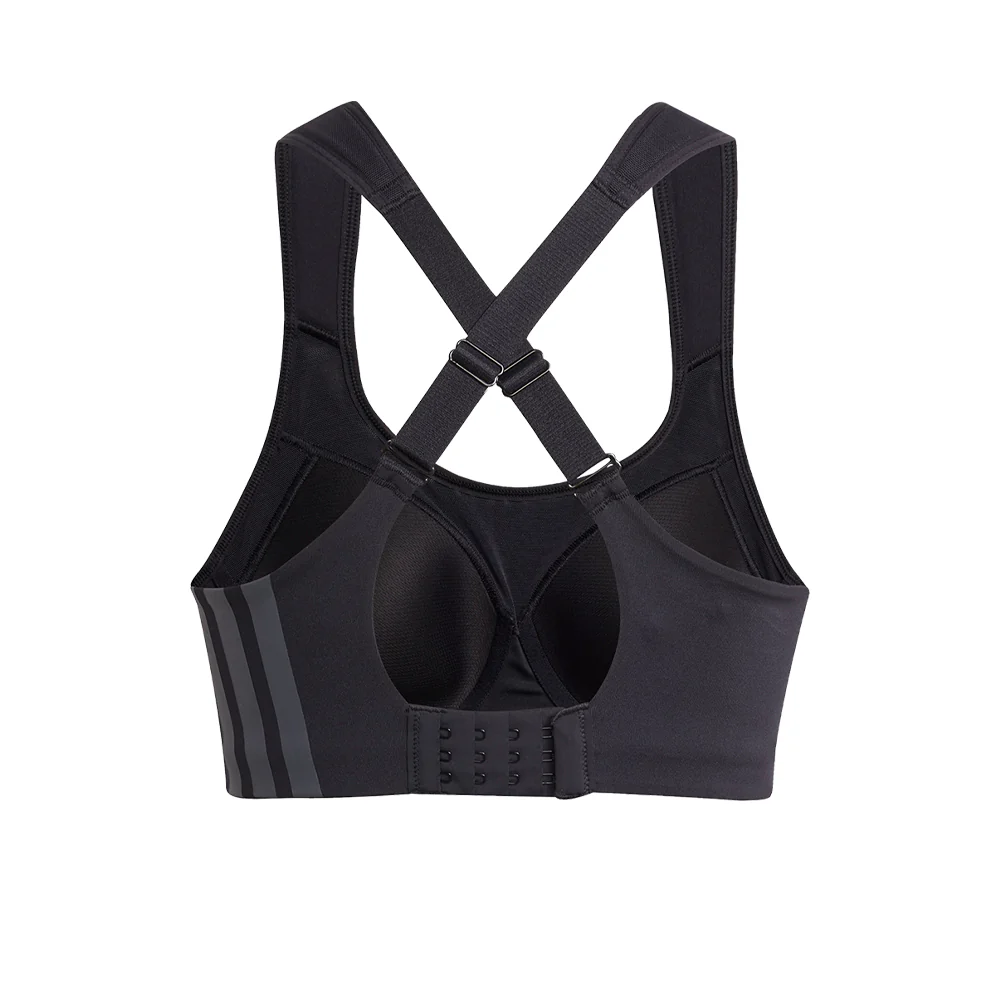 ADIDAS TLRD Impact Training High Support Women's Sports Bra - Black - L AA-B