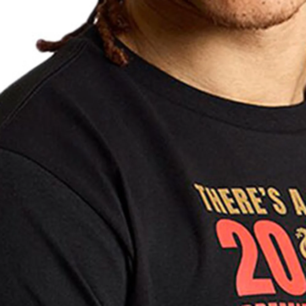 LFC EPL Champions 2024/25 Men's Football T-Shirt - Black - 2XL (UK SIZE)