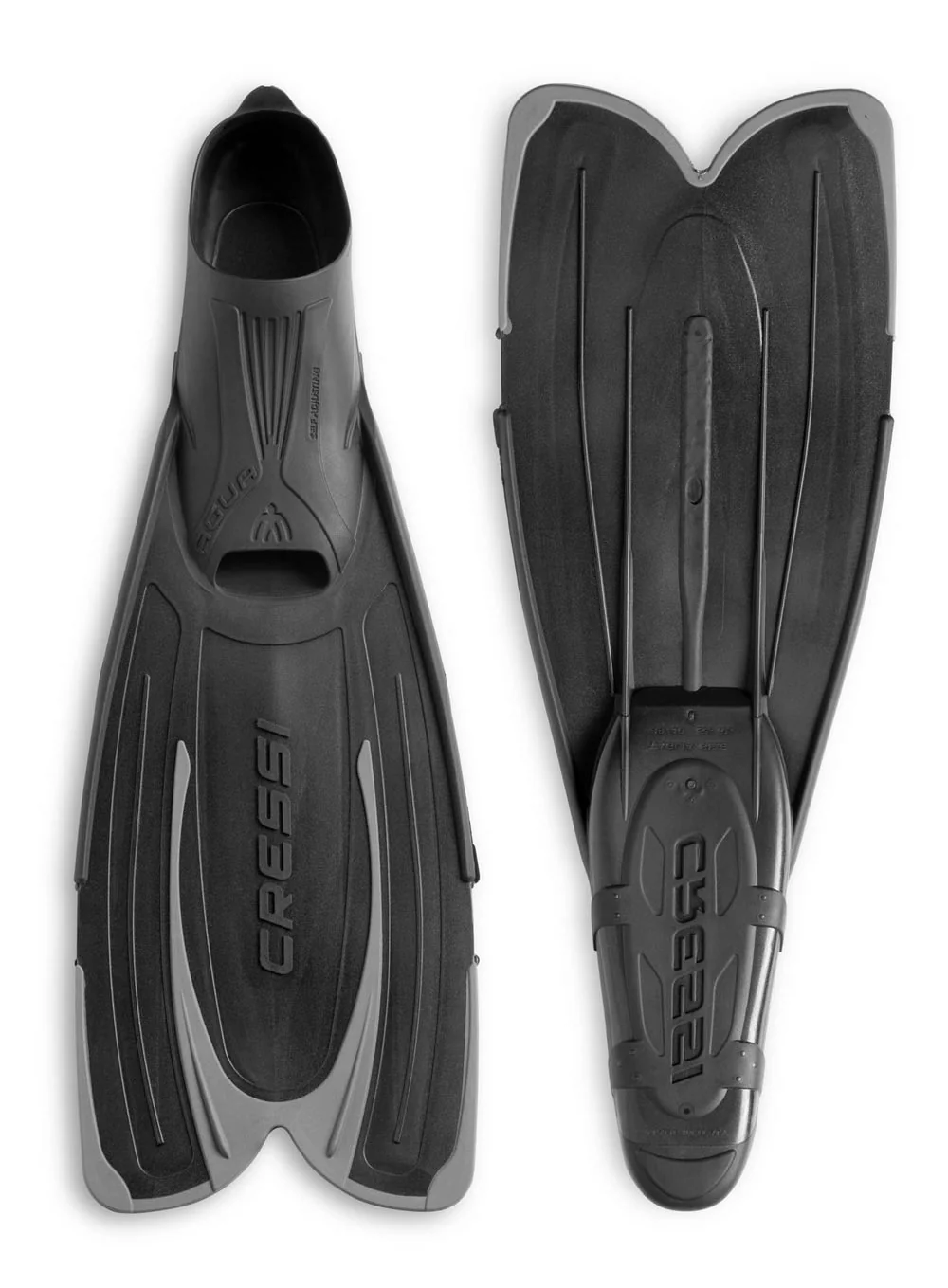CRESSI Agua Fins Black - Black - EU 35