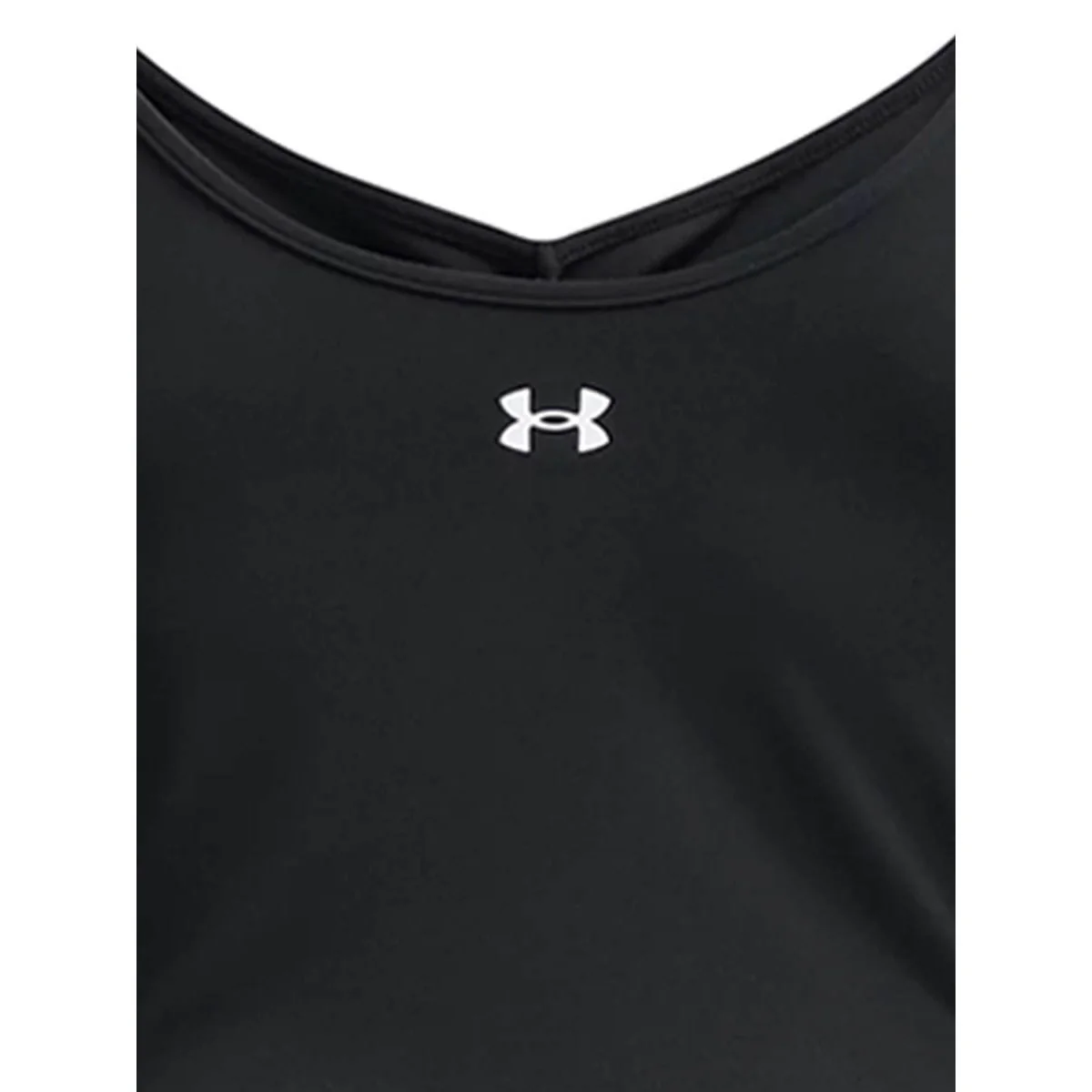 UNDER ARMOUR Motion Ruched Women's Training T-Shirt - Black - L (US SIZE)