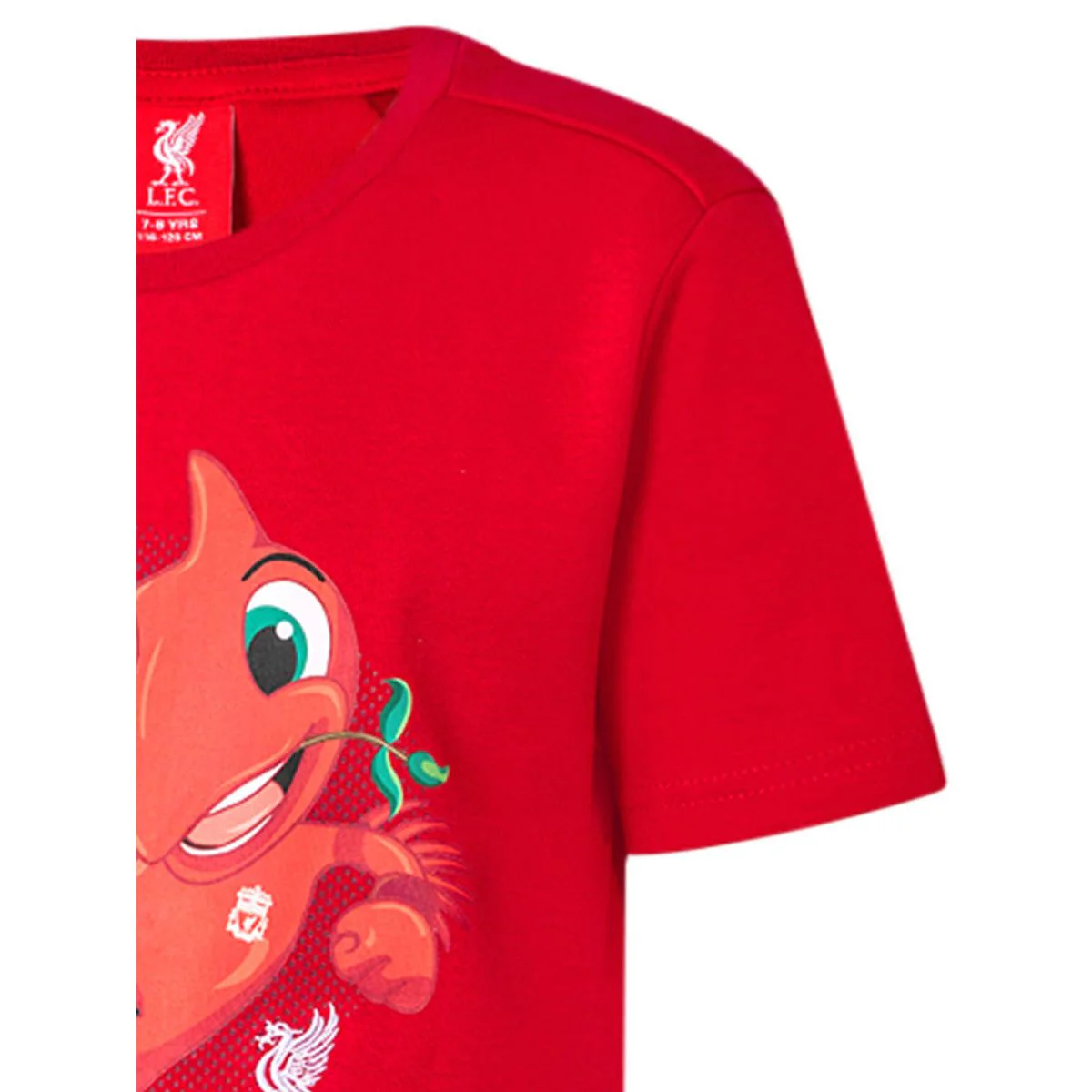LFC Mighty Red Infants Kids Football T-shirt - Red - 3-4 YEARS
