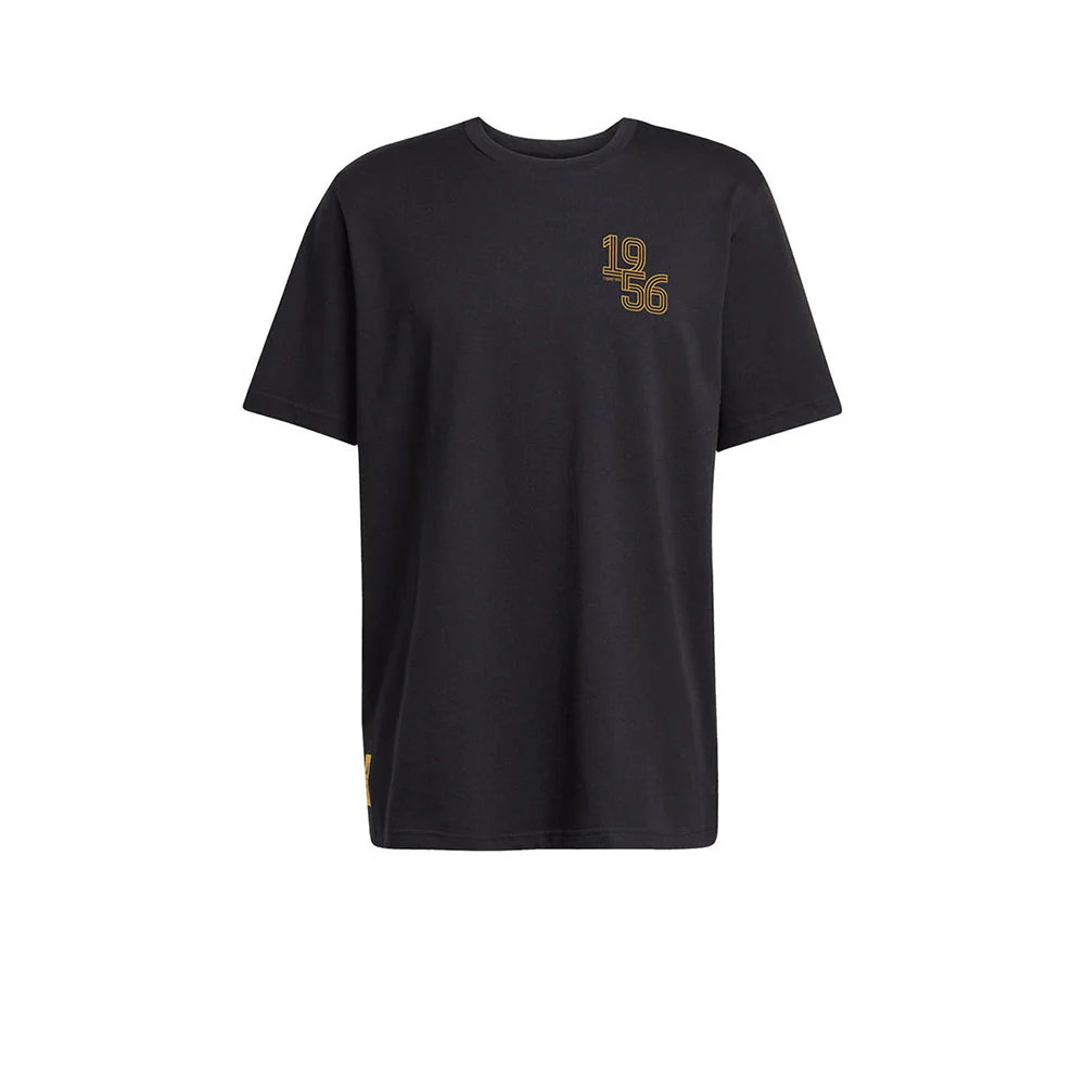 ADIDAS Real Madrid Heavy Cotton Men's Football T-Shirt - Black - 2XL (UK SIZE)