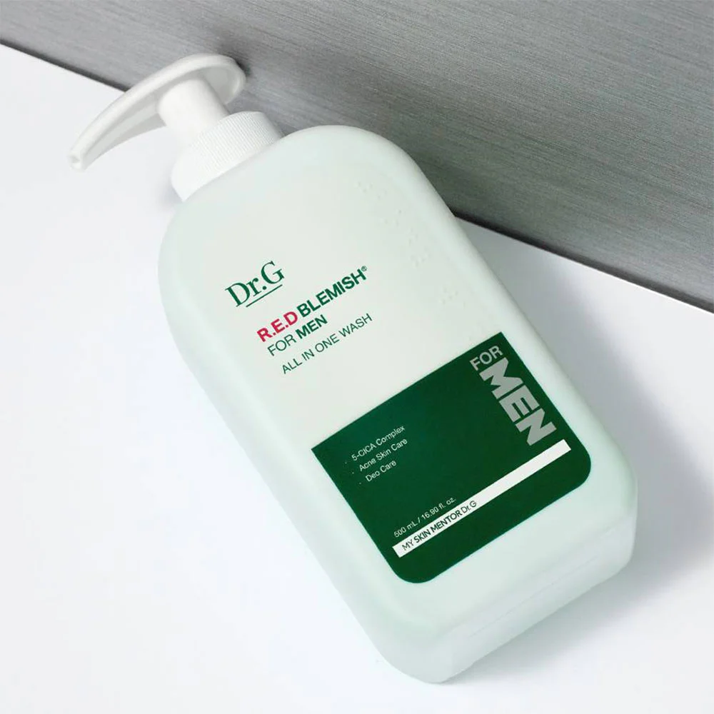 Dr.G R.E.D Blemish для мужчин All In One Wash 500 мл