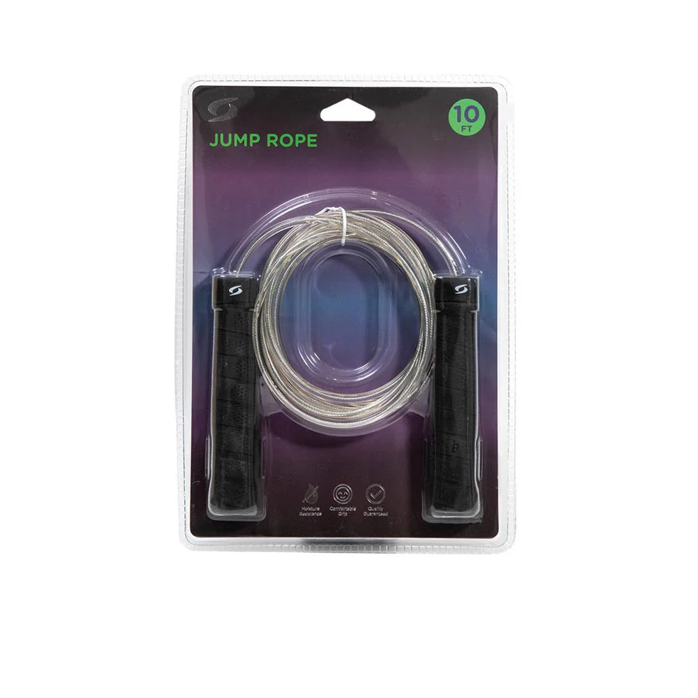 S SPORTS SC-JRHG01 Jump Rope - Black - ONE SIZE