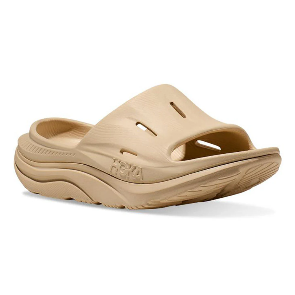 HOKA Ora Recovery Slide 3 Unisex Sandals - Beige - M10/W12