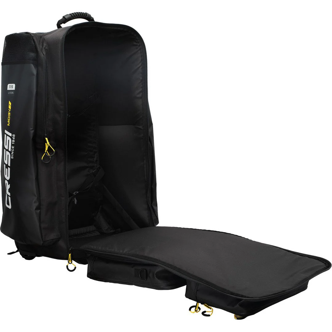 CRESSI Moby 7 Trolley Bag - Black - One Size - Black